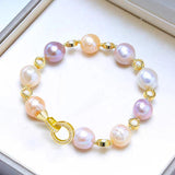 10 Pcs CZ Mosaic Beads Lucky Charm Pendant DIY Jewelry Accessories