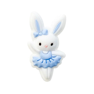 10pcs Baby Silicone Animal Rabbit Beads Food Baby Silicone Teeth Toy Bpa-Free