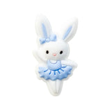 10pcs Baby Silicone Animal Rabbit Beads Food Baby Silicone Teeth Toy Bpa-Free