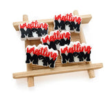 10pcs Wrestling Mom Silicone Beads Teether Food-Grade Chewing Teeth Bead