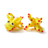 5pcs Octopus Glass Beads for DIY Jewelry Making Crafts