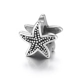 Stainless Steel Starfish European Beads for Bracelet DIY Accessory