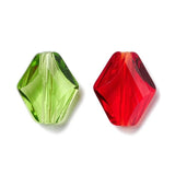 50pcs Mixed Shape Faceted Glass Beads for DIY Jewelry Making