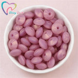 50 PCS Pearl Lentils Silicone Beads Teething Necklace Baby Teether Toy Accessori