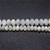 4x6mm Shell Beads Mother Of Pearl Spacer Jewelry Necklace Bracelet