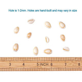 Spiral Shell Beads Oval Cowrie Shells for DIY Jewelry Making