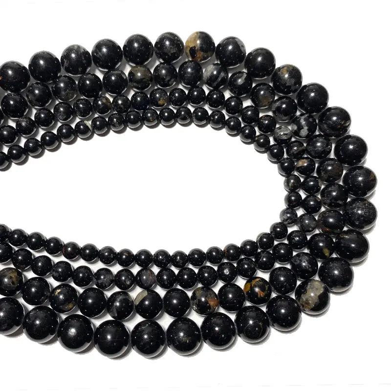 Tourmaline Round Stone Beads 4/6/8/10MM