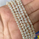 4-5MM Freshwater Pearl Beads for DIY Bracelet Necklace Making