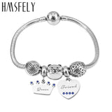 316L Stainless Steel Round Charm Pendant for DIY Bracelet Necklace Jewelry
