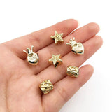 20pcs Crown Bracelet Charm Beads for Jewelry Making DIY