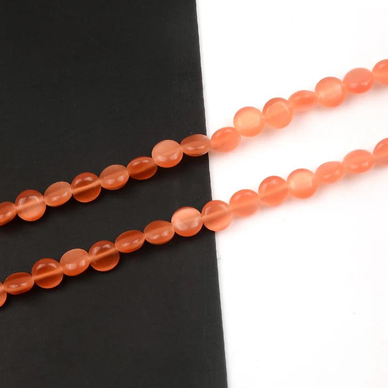 Cat Eye Beads for Jewelry Making Moon Stone DIY Bracelet