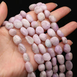 Purple Spodum Bead Natural Stone Loose Beads 10-12 MM DIY Jewelry Making