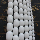 Porcelain Agates Drum Beads 15inch Wholesale DIY Jewellery