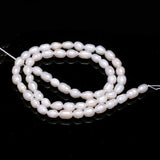 AA Rice Shape Pearl Natural Freshwater Pearl Beads Mixed 4-5mm