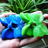 Mixed Resin Bow for DIY Brooch Accessory 53x40MM