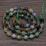 6mm Agate Round Cut Bead DIY Jewelry Making Necklace Bracelet Gift