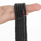 5x2mm Natural Agate Rondelle Stone Beads Abacus Spacer Loose Beads
