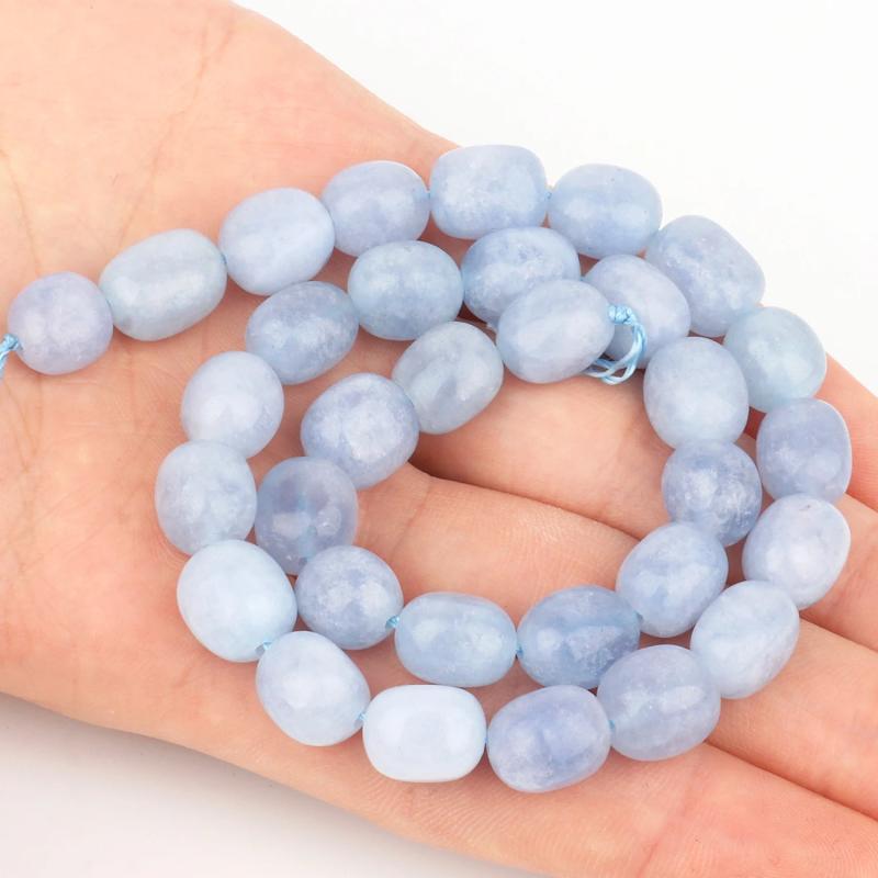 9x11mm Oval Amethyst Apatite Tourmaline Stone Bead