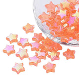 100Pcs 10MM Gradient Acrylic Star Beads for DIY Bracelet Jewelry