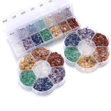 Colorful Stone Healing Beads Natural Crystals for DIY Jewelry Boxed