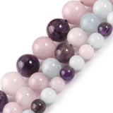 Natural Stones Round Stone Beads for DIY Jewelry Making 15''