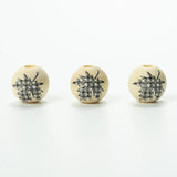 16mm 20Pcs DIY Maple Leaf Wooden Beads Crafts Kid Toy Jewelry Bracelet