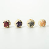 16mm 20Pcs DIY Maple Leaf Wooden Beads Crafts Kid Toy Jewelry Bracelet