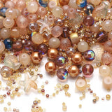 40g Mixed Seed Beads Glass Round Beads for DIY Jewelry Making