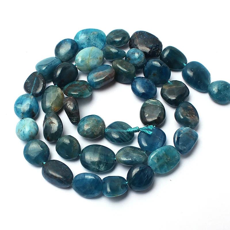 8-10MM Apatite Natural Stone Beads for Jewelry Making 15''