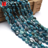 8-10MM Apatite Natural Stone Beads for Jewelry Making 15''