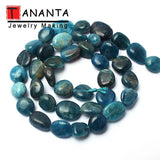 8-10MM Apatite Natural Stone Beads for Jewelry Making 15''