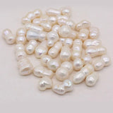 10pcs Natural Peanut Freshwater Pearl Loose Beads DIY Jewelry Making