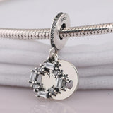Crystal Pendant Dangle Bracelet Bangle for Women DIY Jewelry