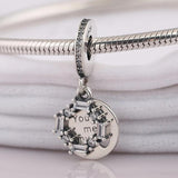 Crystal Pendant Dangle Bracelet Bangle for Women DIY Jewelry