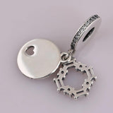 Crystal Pendant Dangle Bracelet Bangle for Women DIY Jewelry