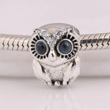 Bead Owl Charm Bracelet for DIY Jewelry Making