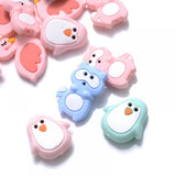 10Pcs Animal Silicone Beads for Pacifier Clip Teeth Chew