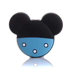 10Pcs Mouse Shape Silicone Beads for Teether DIY Baby Jewelry