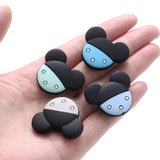 10Pcs Mouse Shape Silicone Beads for Teether DIY Baby Jewelry