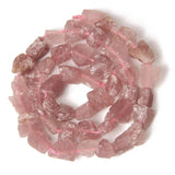 Strawberry Crystal Quartz Stone Bead Freeform Healing Stone