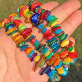 Multicolor Shell Chip Beads Freshwater Mother Pearl for Necklace DIY