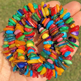 Multicolor Shell Chip Beads Freshwater Mother Pearl for Necklace DIY