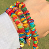 Multicolor Shell Chip Beads Freshwater Mother Pearl for Necklace DIY