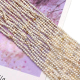 Natural Freshwater Pearls 3-4mm Beads for Jewelry Making