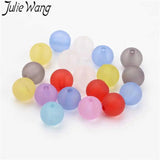 100g/Pack 6/8mm Matte Acrylic Beads Random Mixed Spacer Beads