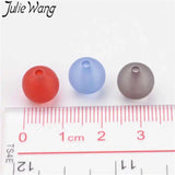 100g/Pack 6/8mm Matte Acrylic Beads Random Mixed Spacer Beads