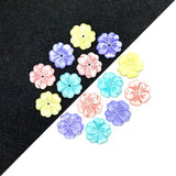 5PCS Shell Flower Beads Colorful DIY Jewelry Making