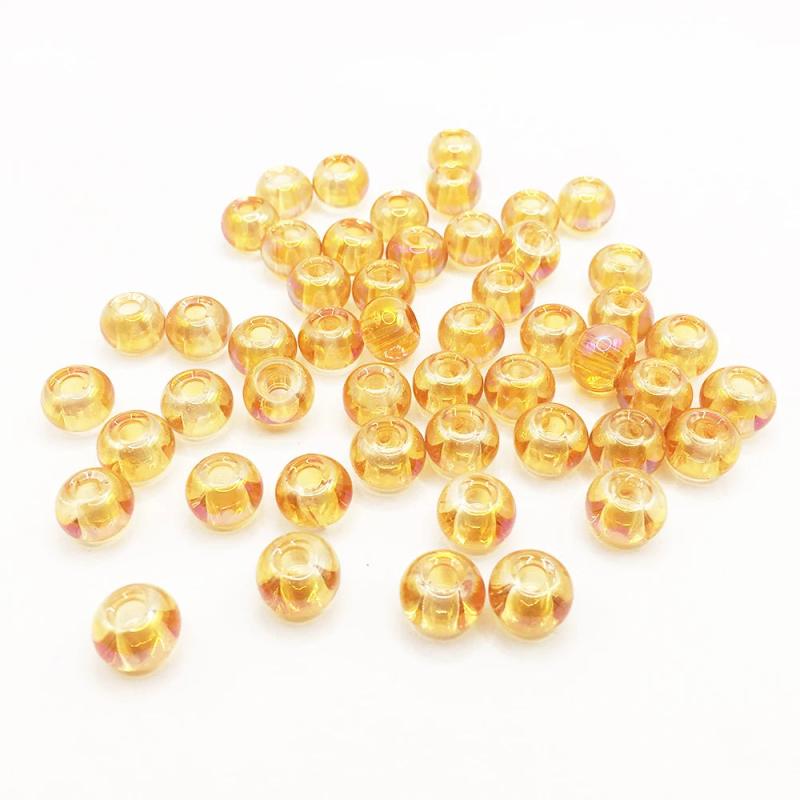 50Pcs Austrian Crystal Beads 8x10mm/9x14mm Glass Round Beads DIY Jewelry Bracele