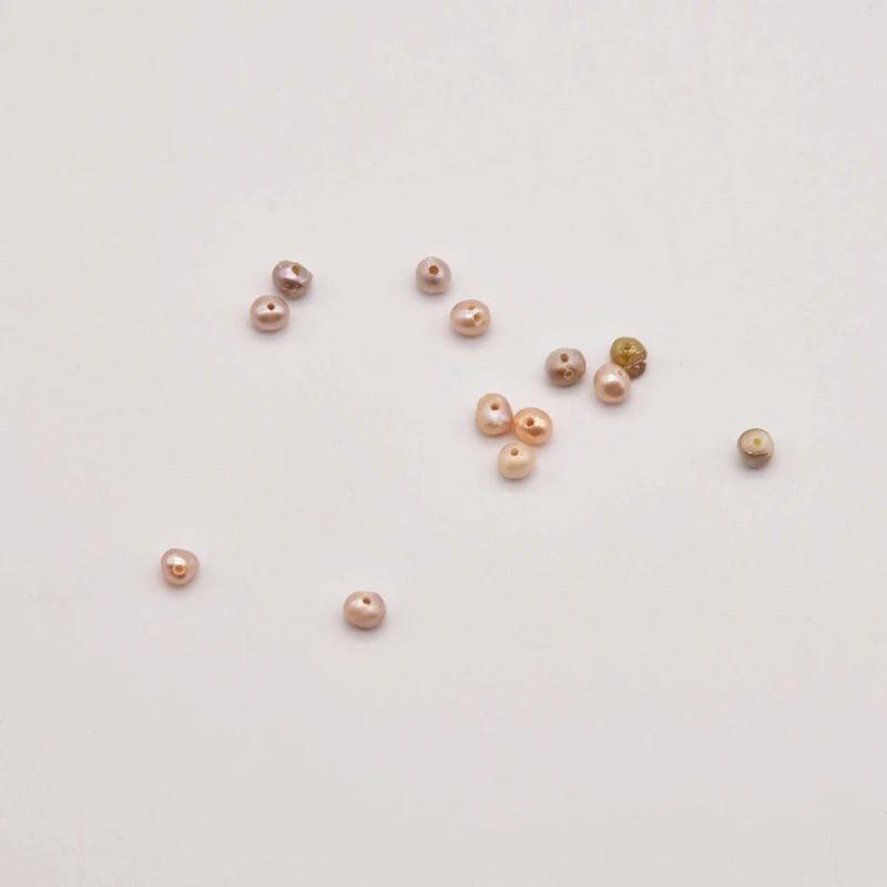 135 Pcs 3mm Natural Colored Rice Beads Stone Beads Jewelry Making DIY JA0262