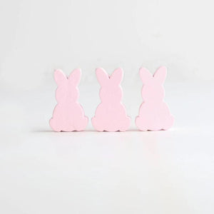 10pcs Easter Wooden Rabbit Shape Spacer Beads DIY Jewelry Making